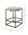 Modern Jamie Young Shelby Counter Stool in White For Sale - Image 3 of 5