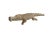 Vintage African Crocodile With Fish Sculpture For Sale - Image 9 of 9