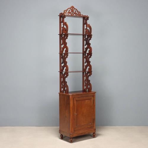 Mogano Shelf in Mahogany For Sale - Image 11 of 11