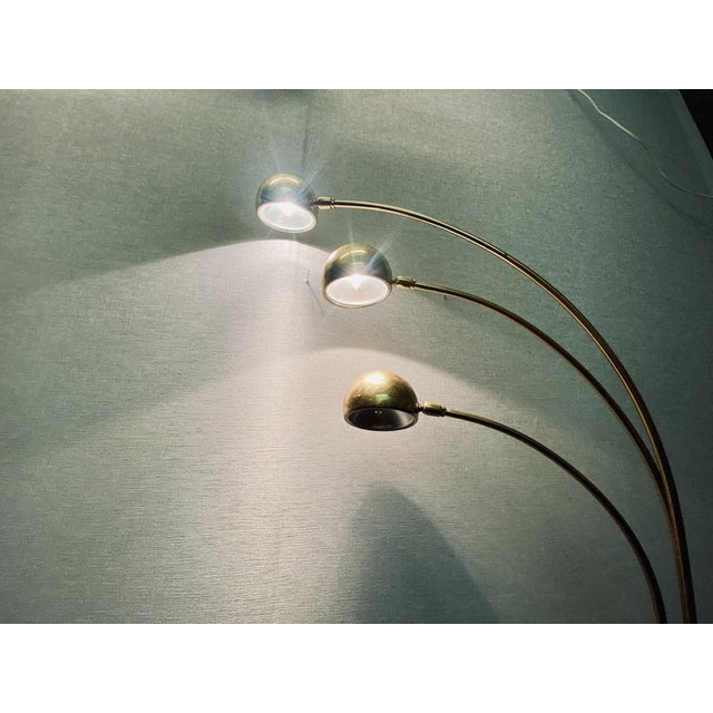Vintage Floor Lamp in Brass from Honsel, 1970s For Sale - Image 11 of 18