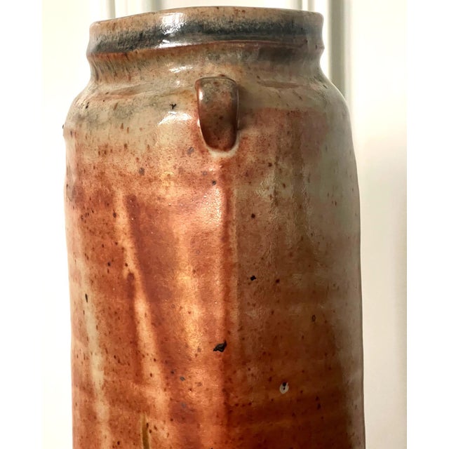 Tall Studio Pottery Ceramic Glazed Vase Warren Mackinzie For Sale - Image 14 of 14