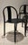 A rare set of four vintage IKEA Maxmo dining chairs manufactured in Italy during the 1980s. Featuring a minimalist tubular...