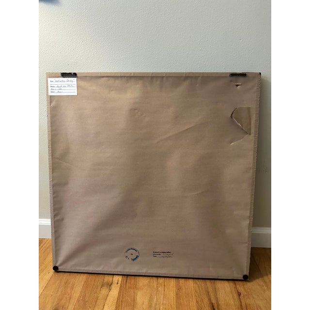 This rare and amazing 1982 Kentucky Derby Graphic is an unsigned art print on white board. Possibly a serigraph or silk...