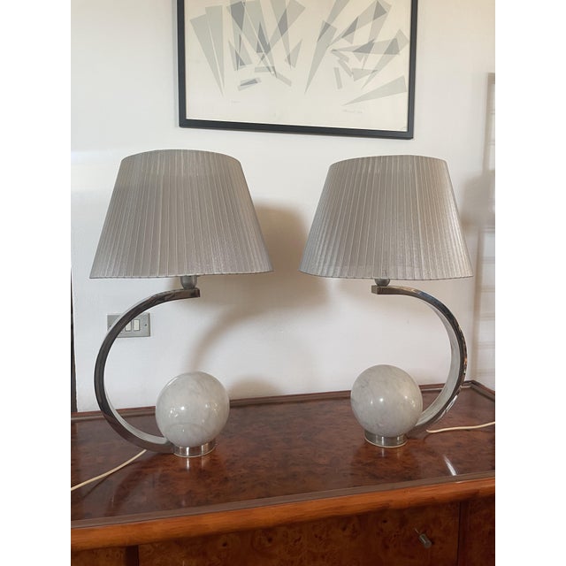 1970s Mid-Century Modern Table Lamps by Flli Banci Firenze, 1970s, Set of 2 For Sale - Image 5 of 10