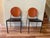 Postmodern Vintage 1990s Attributed to Dakota Jackson "Vik-Ter 1" Postmodern Dining Chairs - A Pair For Sale - Image 3 of 3