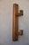Rustic Brutalist Oak Coat Rack For Sale - Image 3 of 6