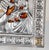 Italian Late 20th Century Italian .925 Silver Icon of Virgin Mary & Christ Child, Gold-Accented For Sale - Image 3 of 8