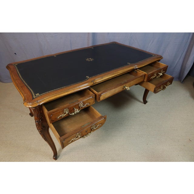 Louis XV Style Walnut Desk For Sale - Image 14 of 15
