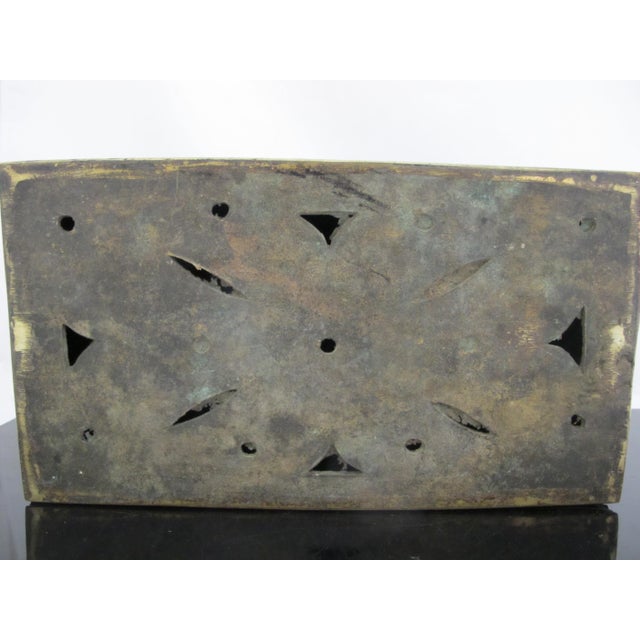 Antique Maranao Philippines Large Brass Betel Nut Tobacco Box For Sale - Image 11 of 11