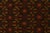 Vintage Mid-Century Geometric Floral Red and Green Wool Rug – Orange-Brown Accents For Sale In New York - Image 6 of 8