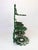 Shabby Chic Vintage Green Scrollwork Metal Tiered Display Stand For Sale - Image 3 of 9