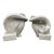 Pair of Postmodern Austin Productions Abstract Nude Female Bookends, 1980 For Sale