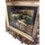 19th Century Antique Barnyard Oil on Canvas Painting With Sheep in Giltwood Frame For Sale - Image 5 of 8
