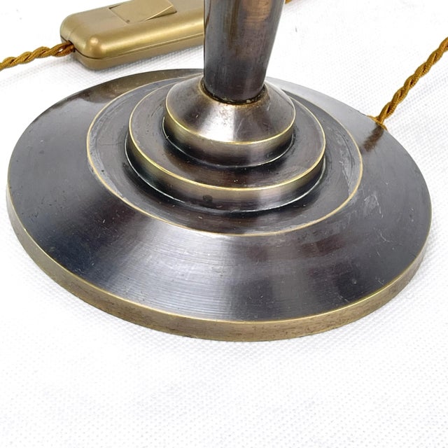 Art Deco Double Arm Lamps by Degué, 1940s, Set of 2 For Sale - Image 9 of 12