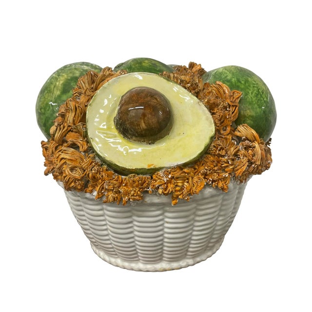 Mid-20th Century Italian Avocado Topiary For Sale - Image 10 of 10