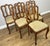 French Louis Style Oak Dining Chairs with Upholstered Seats, Set of 6 For Sale - Image 3 of 16