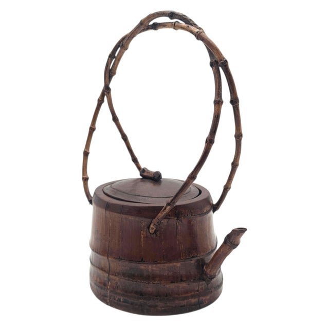 Early 20th Century Mid-20th Century Chinese Scholar Style Hand Carved Wood Tea Caddies 12" - a Pair For Sale - Image 5 of 18