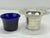 Mid 20th Century Mid 20th Century English Barker Ellis Silverplate Openwork & Cobalt Glass Lined Vessel For Sale - Image 5 of 6
