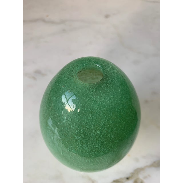 Carlo Scarpa Sommerso a Bollicine Vase by Venini Murano Italy, C. 1934-36 Model No. 3596 For Sale - Image 10 of 13