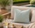 Pillow 24 x 24 Alicante Breeze For Sale - Image 10 of 11