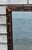 Wood English 1920s Bamboo Gilded Wall Mirror Black& Gold For Sale - Image 7 of 11