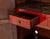 Chinese Red Lacquered Cabinet For Sale - Image 4 of 10