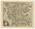 Antique Map of Macedonia by the Famous Mapmaker Blaeu, 1650 For Sale