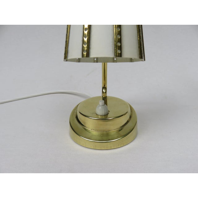 1950s Italian Brass Bedside Lamps, 1950s, Set of 2 For Sale - Image 5 of 16