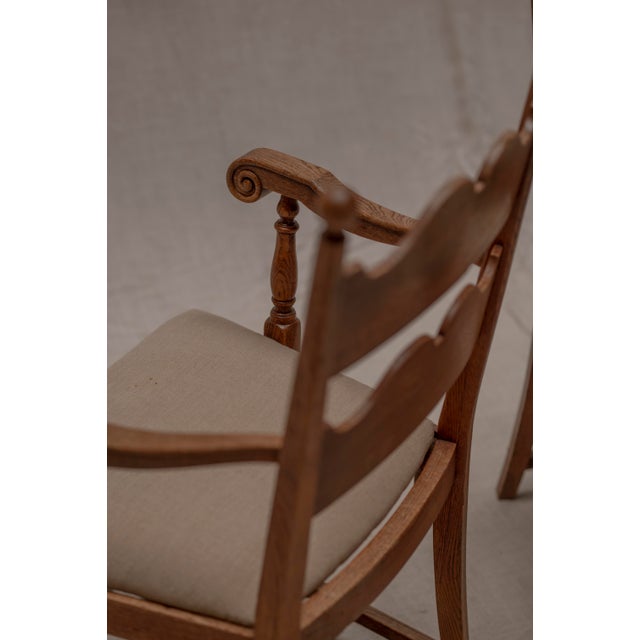 Mid-Century French Dining Chairs after Charles Dudouyt, 1950s, Set of 4 For Sale - Image 10 of 18