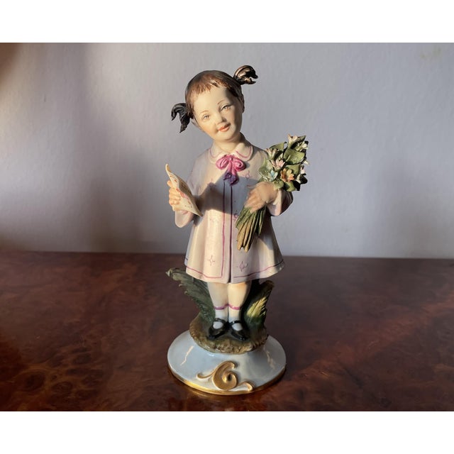 Gray Tyche Tosca Figurine from Capodimonte For Sale - Image 8 of 18