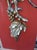 Large Three-Light Wall Sconce in Silvered Wood with Fruit and Vine Leaves, 1920s For Sale - Image 3 of 6