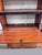 Vintage Mid Century Modern Three Bay Bookcase Wall Unit W Glass Cabinet Doors For Sale - Image 10 of 17