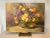The blend of colors amongst the butter yellow roses and small, but varied blue and pink flowers make this an exquisite...
