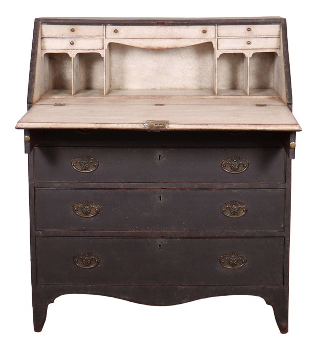 Small 19th Century English Secretaire, 1820