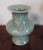 Chinese Porcelain Raku Celadon Glaze Baluster Shaped Vase For Sale - Image 10 of 11