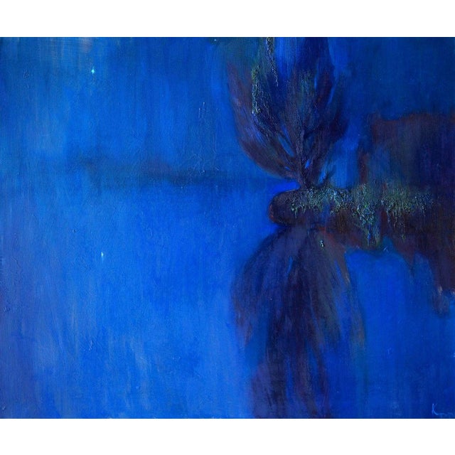 Oil Painting Fog on the Lake Natalia Korf-Ivaniuk For Sale