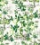 The House of Scalamandré Shantung Garden Cotton Print Fabric, Verdance For Sale