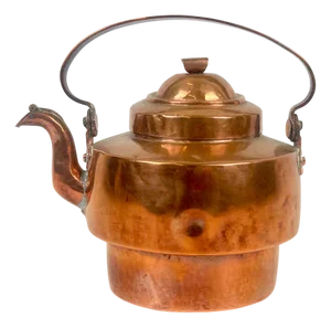 Swedish Copper Teapot, 1890s