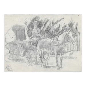 Henry Keller New York Horse and Buggy