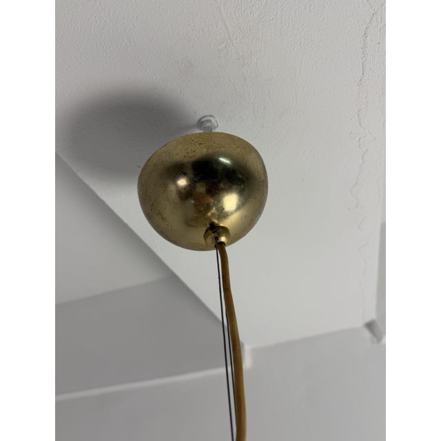 Large Murano Glass and Brass Chandelier from La Murrina, 1970s For Sale - Image 15 of 16