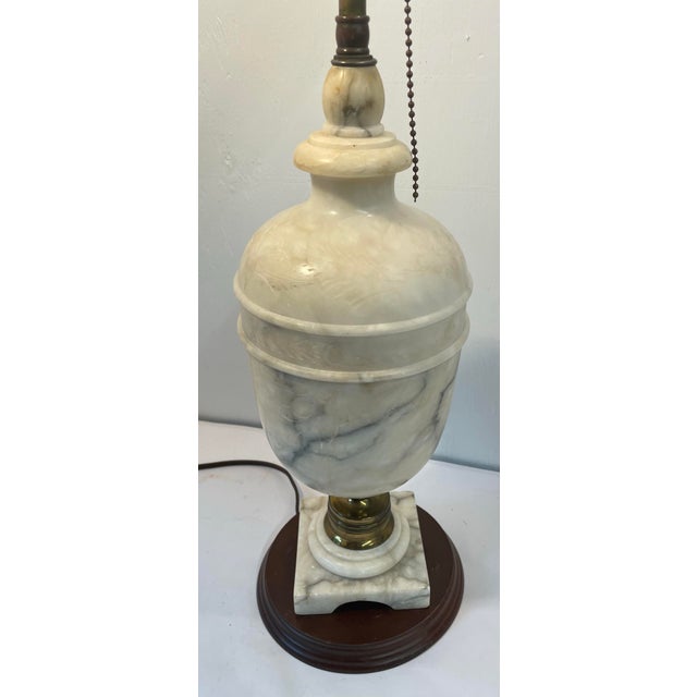 Antique Marble Base Table Lamp For Sale - Image 12 of 12