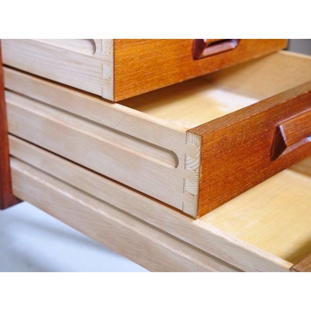 Mid-Century Modern Teak Desk by Børge Mogensen for Søborg Møbelfabrik, 1960s For Sale - Image 12 of 16