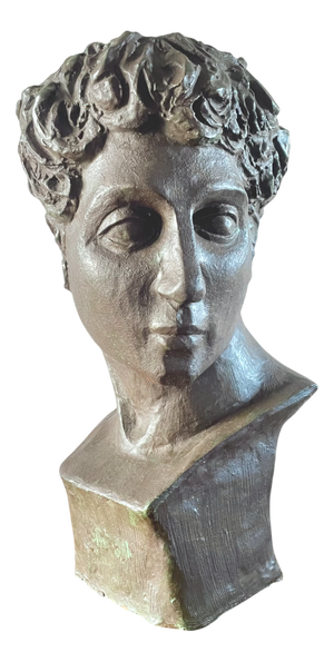 Classical Terracotta Bust, 1960s