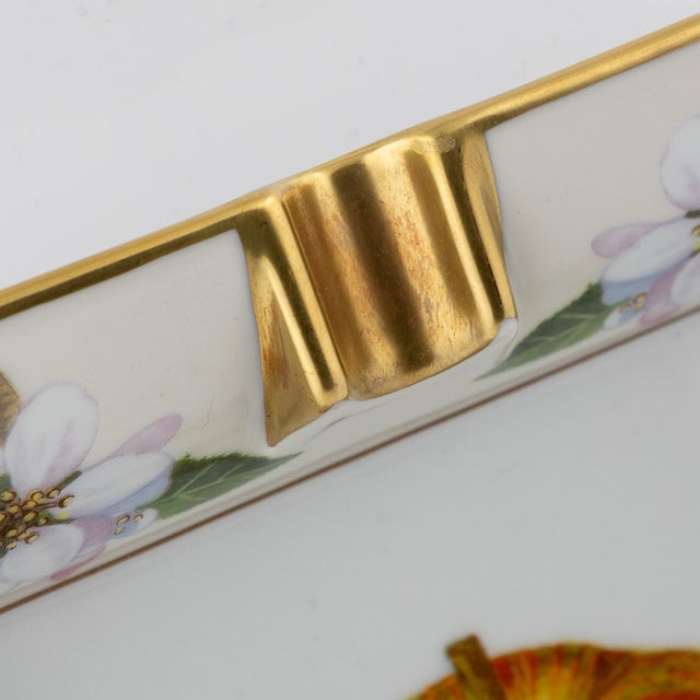 White Vintage French Ceramic Ashtray by Hermès, 1990s For Sale - Image 8 of 16