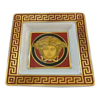Rosenthal for Versace Accessories Dish/ Tabletop Serve-Ware Signed For Sale