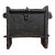 Antique Hand Carved Folk Art Lidded Dowry Chest For Sale