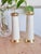 American Vintage Lenox Ivory and 24 Karat Gold Salt Shaker and Pepper Grinder For Sale - Image 3 of 9