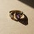 Toi Et Moi Gemstone Ring: Amethyst and Moissanite, Size 7.5 For Sale - Image 4 of 9