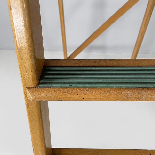 Mid-Century Modern Italian Wooden Ladder by Fabbrica Scale Alberti, 1960s For Sale - Image 13 of 18