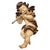 Italian Hand Carved Gilt Wood Putti Wall Sculptures – Set of Three For Sale - Image 4 of 10